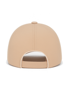 Amaro Vello Beige Microfibre Cap
