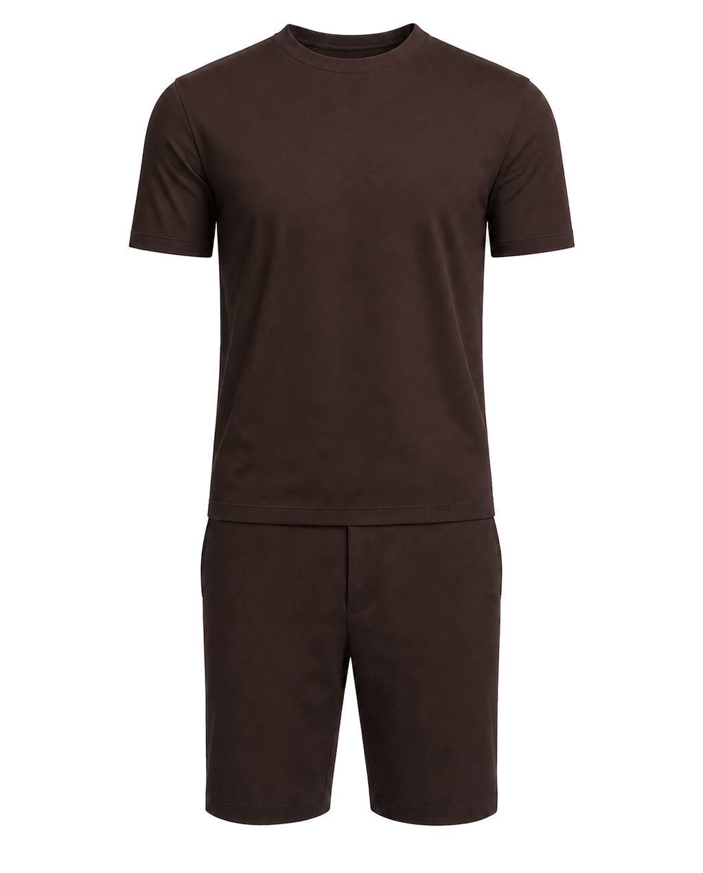 Amaro Vello Espresso Tee & Shorts Set