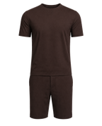 Amaro Vello Espresso Tee & Shorts Set