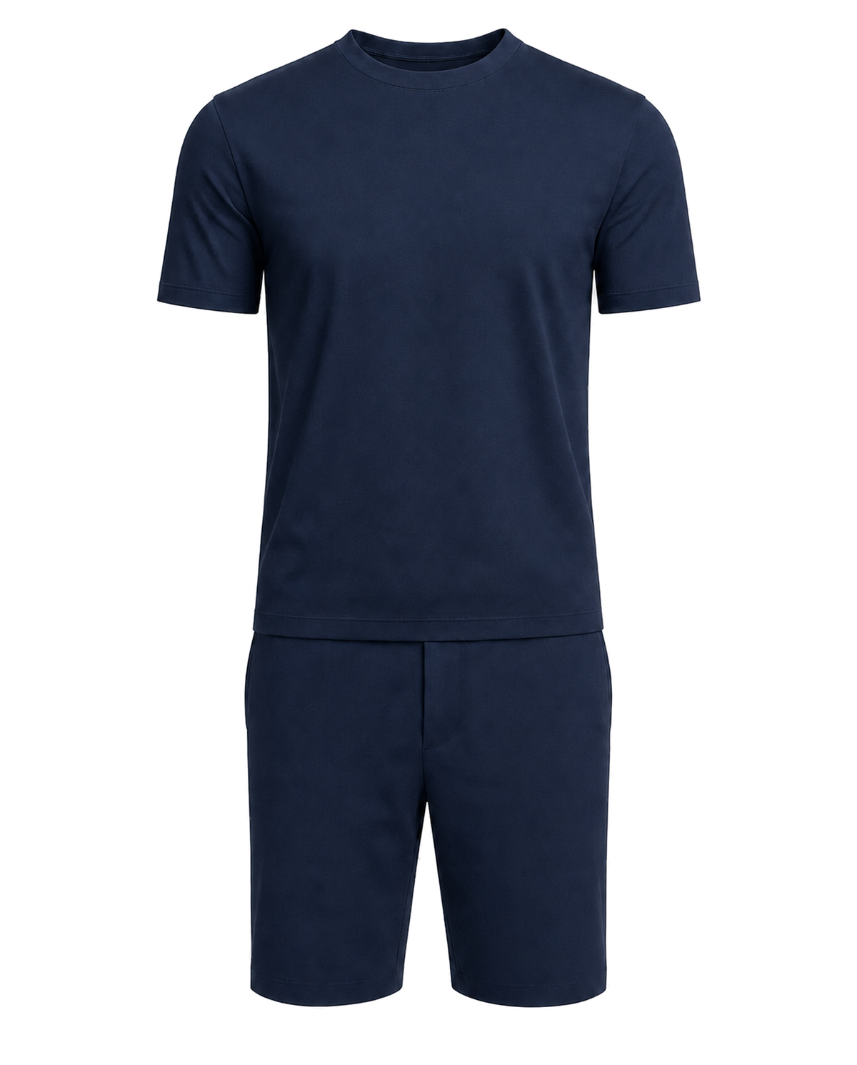 Amaro Vello Navy Tee & Shorts Set