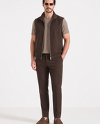 Amaro Vello Brown Summer Set on model