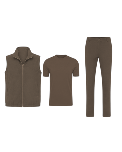 Amaro Vello Army Green Summer Set